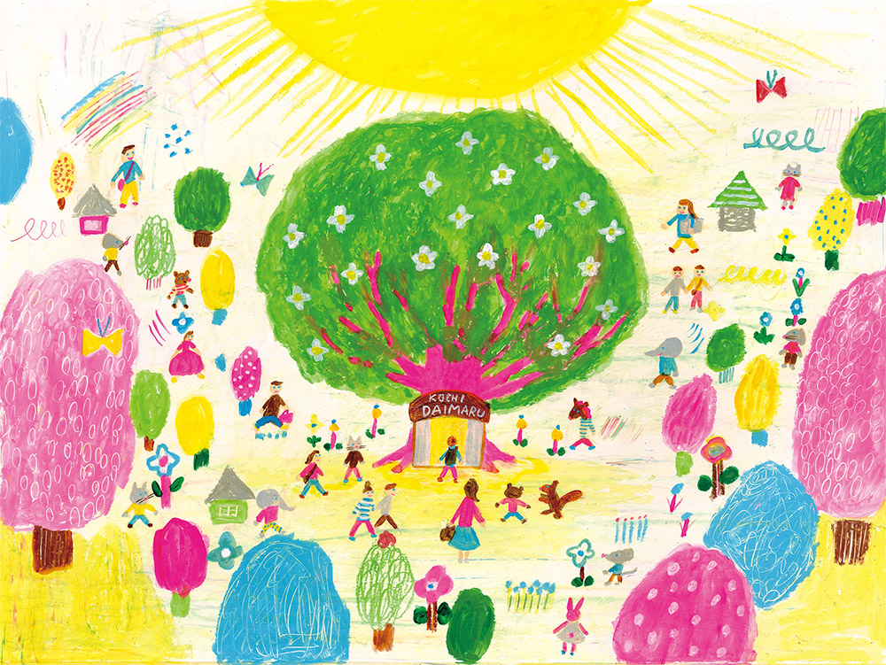 高知大丸広告ビジュアル