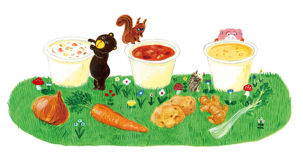 野菜をMOTTOパッケージ